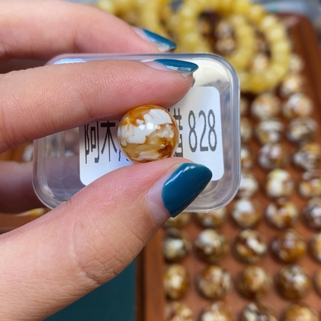 猴头核桃把件沁色圆珠老型828