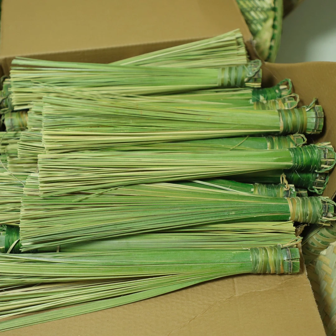 手工竹编制品靑篾锁边刷锅用竹刷子竹青刷子洗锅用大锅刷