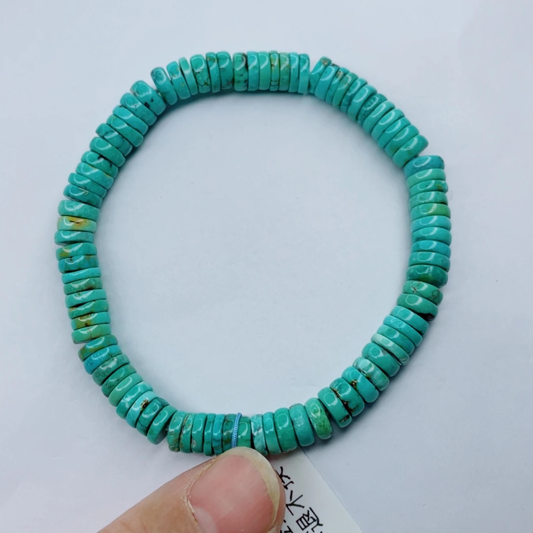 绿松石未镶嵌颈饰