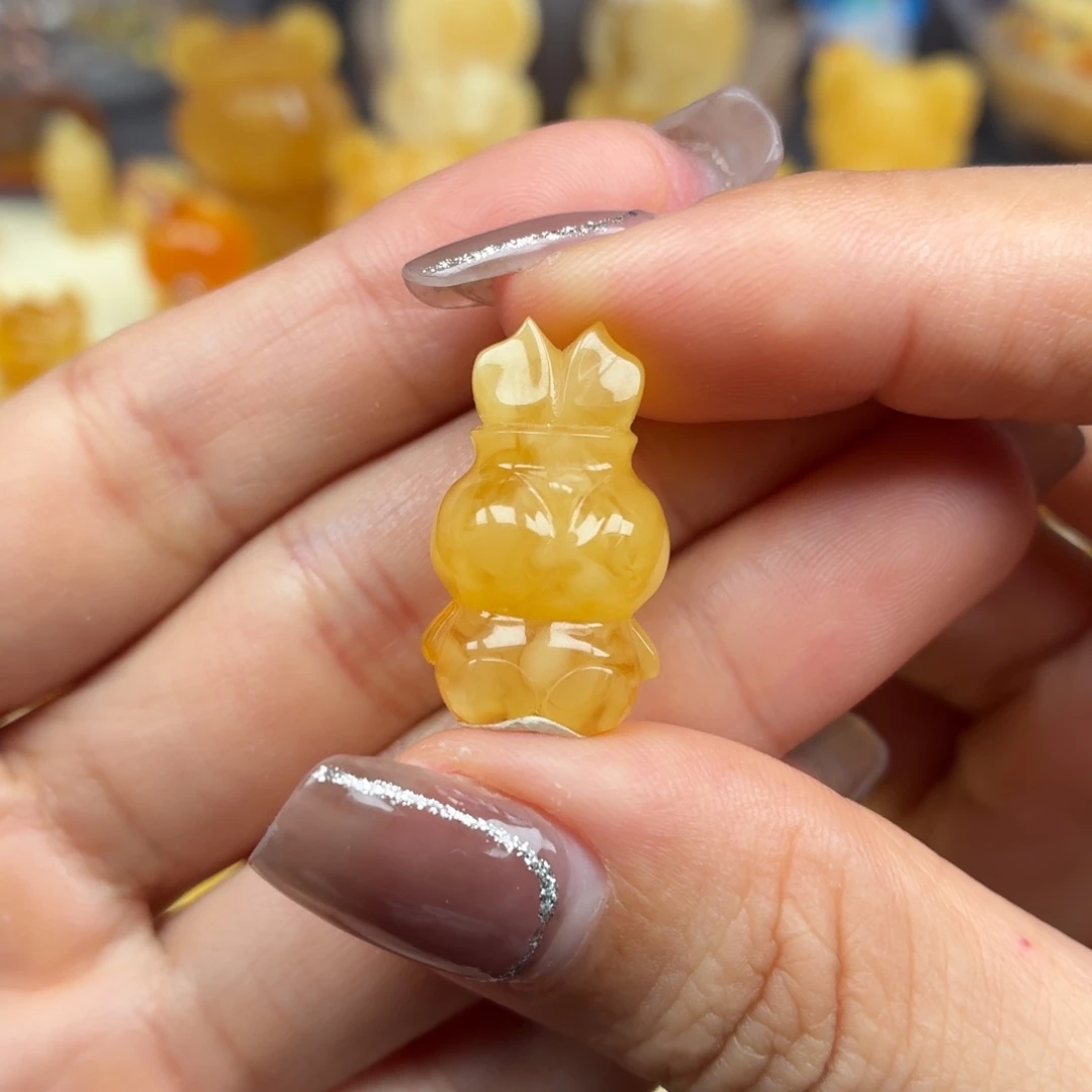 裸石琥珀未镶嵌蜜蜡