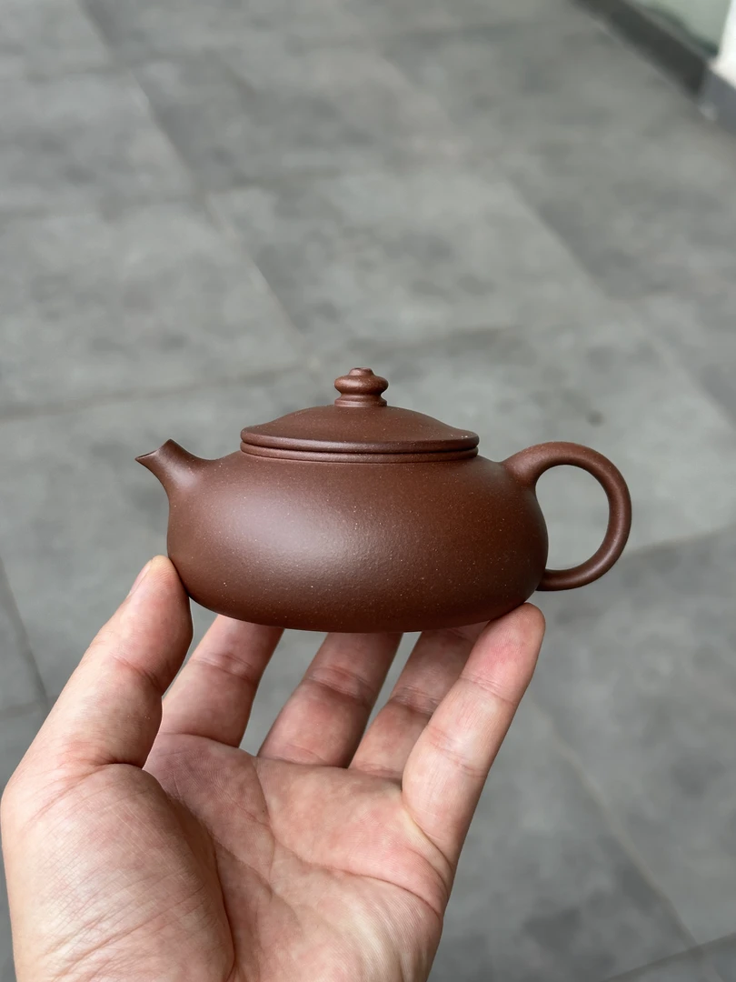 寒江壶—原矿底槽清160毫升半手工制