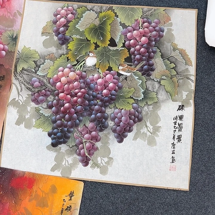 国画手绘国画大捡漏