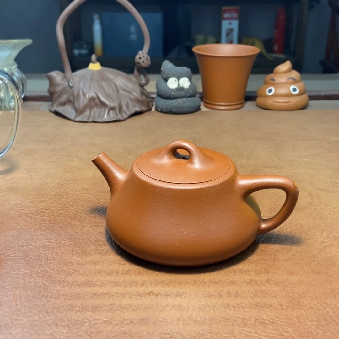 紫砂茶壶柱瓢紫砂壶