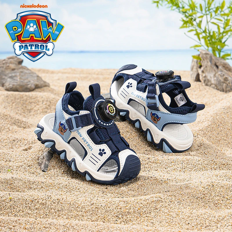 汪汪队夏季包头凉鞋鞋子休闲男童防滑软底男宝宝鞋儿童夏季凉鞋男