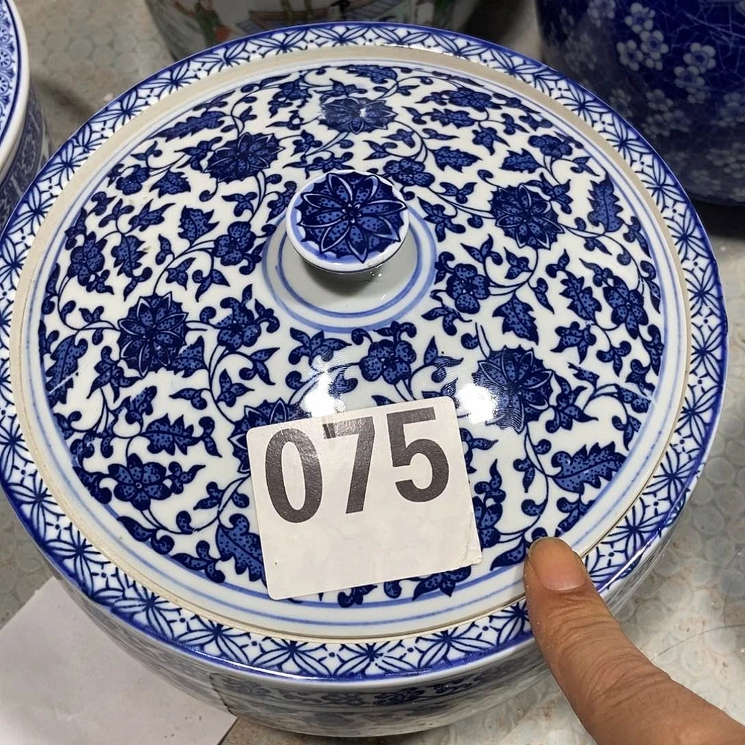 瓷片景德镇陶瓷罐075