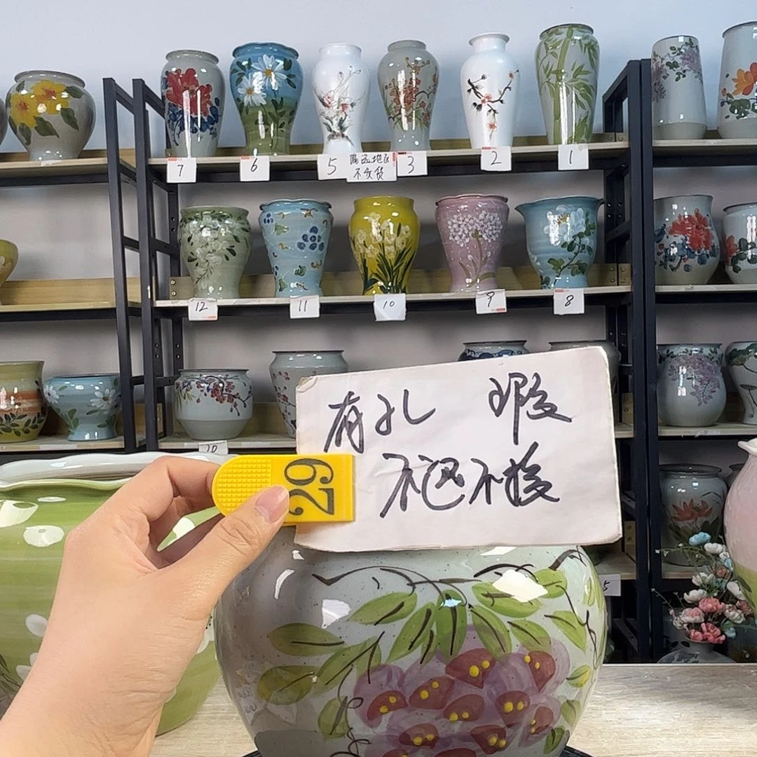 罐1tc景德镇陶瓷花盆