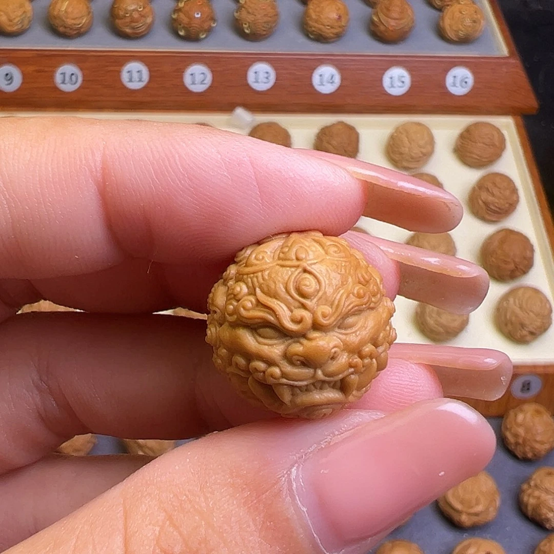 小***子核桃17左右猴头核桃双面唐山全品