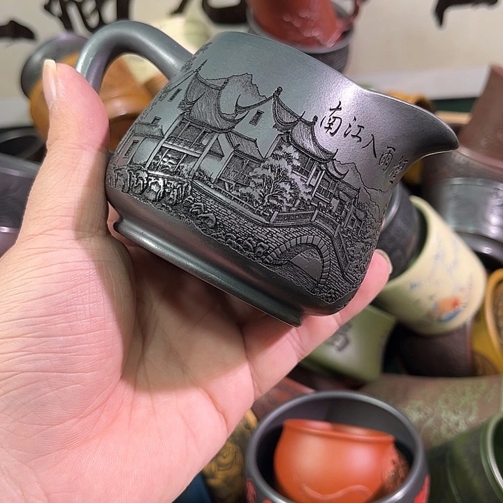 茶杯紫砂全手工紫砂主人杯