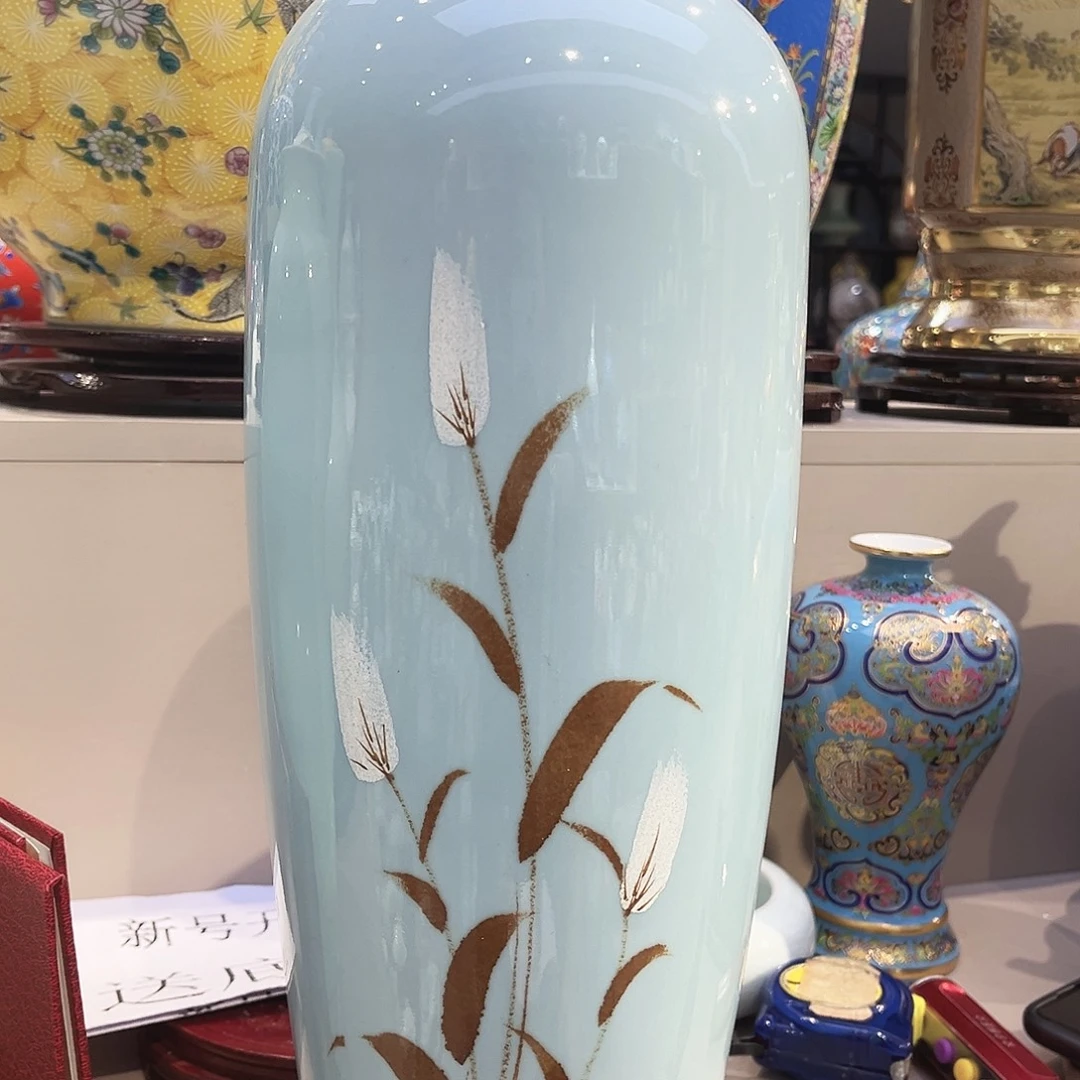 景德镇陶瓷花瓶38公分一个