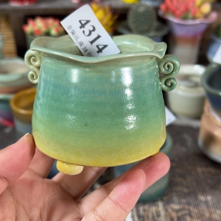 口5高6 手工花盆满30包邮