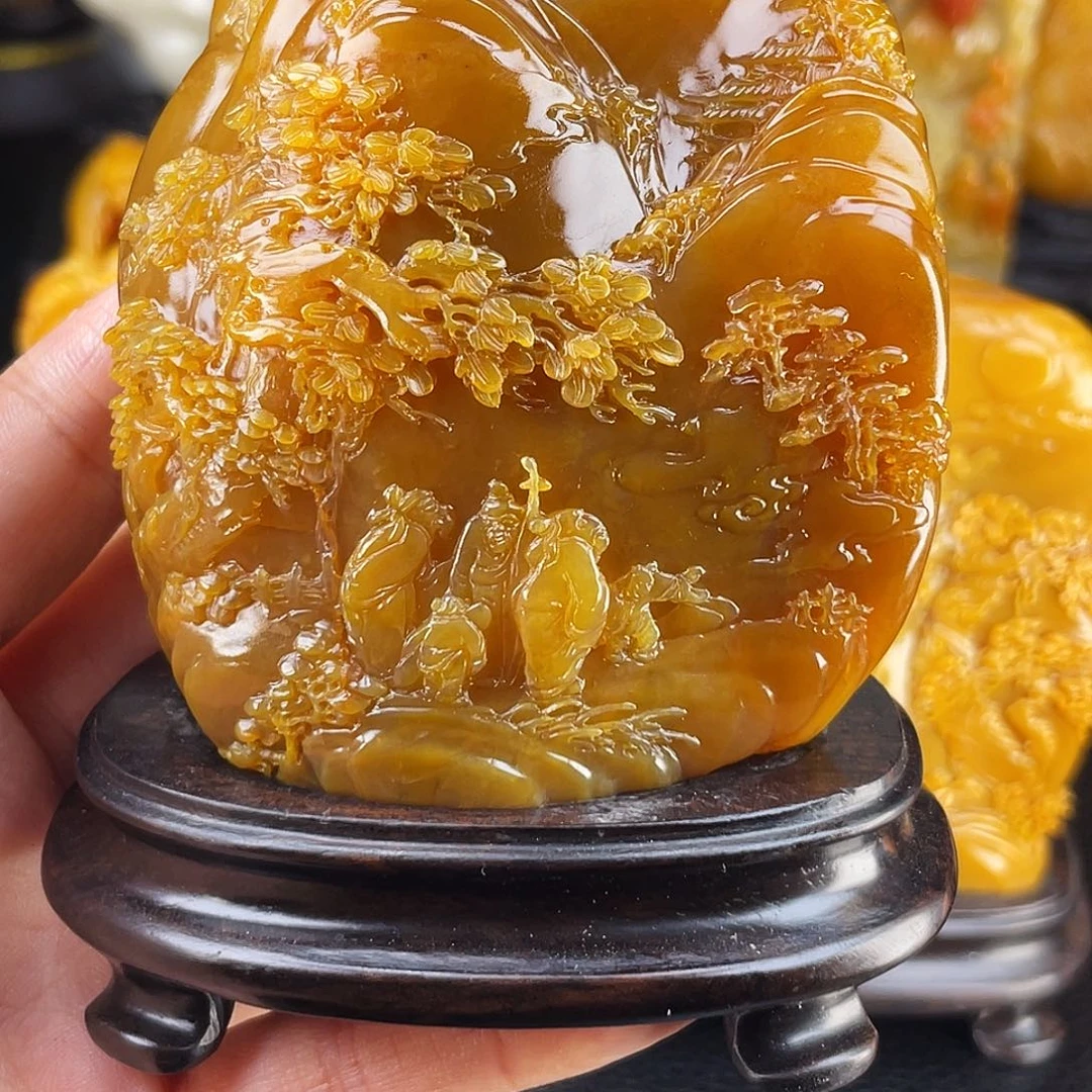 傲***翔寿山石寿山石雕刻的