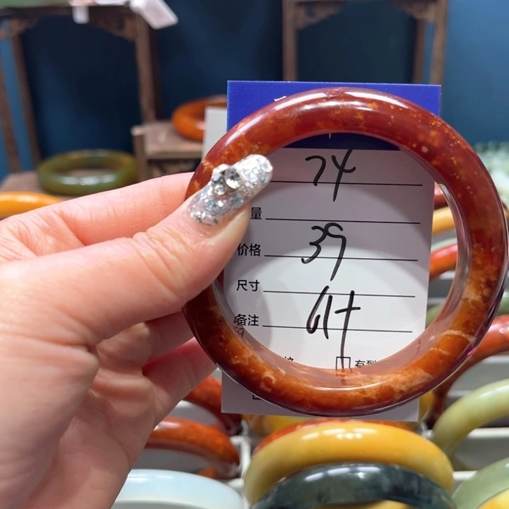 蛇纹石玉手镯未镶嵌山****办