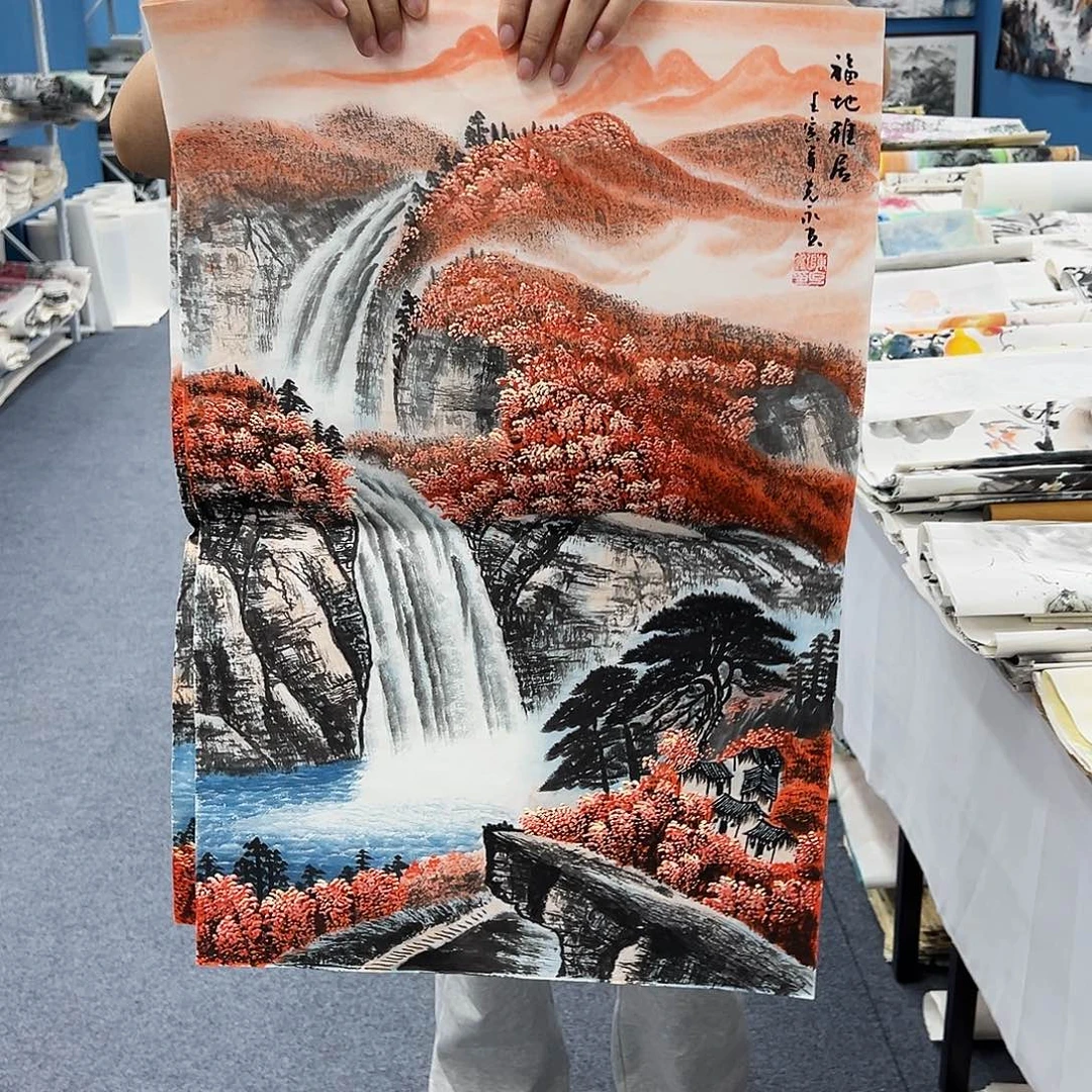 国画纯手绘作品欣赏