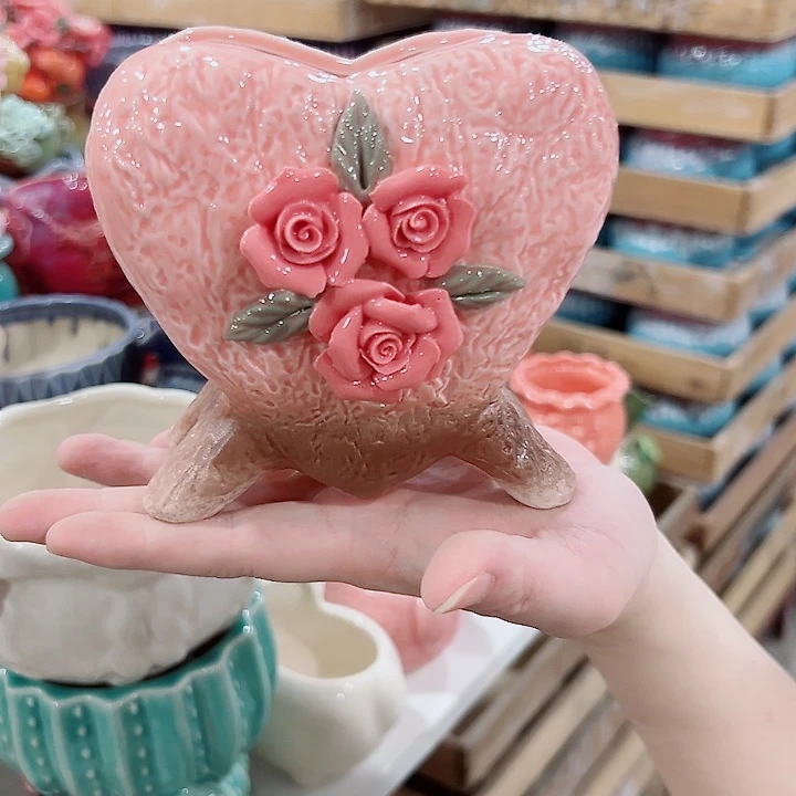 有孔，满10元发货多肉陶瓷花盆