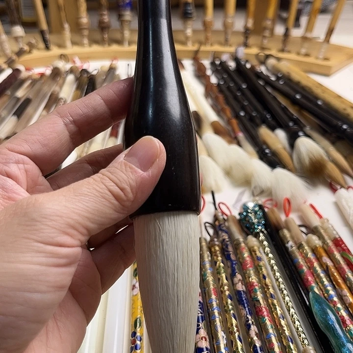 黑檀斗笔微瑕杆1支出锋8.5