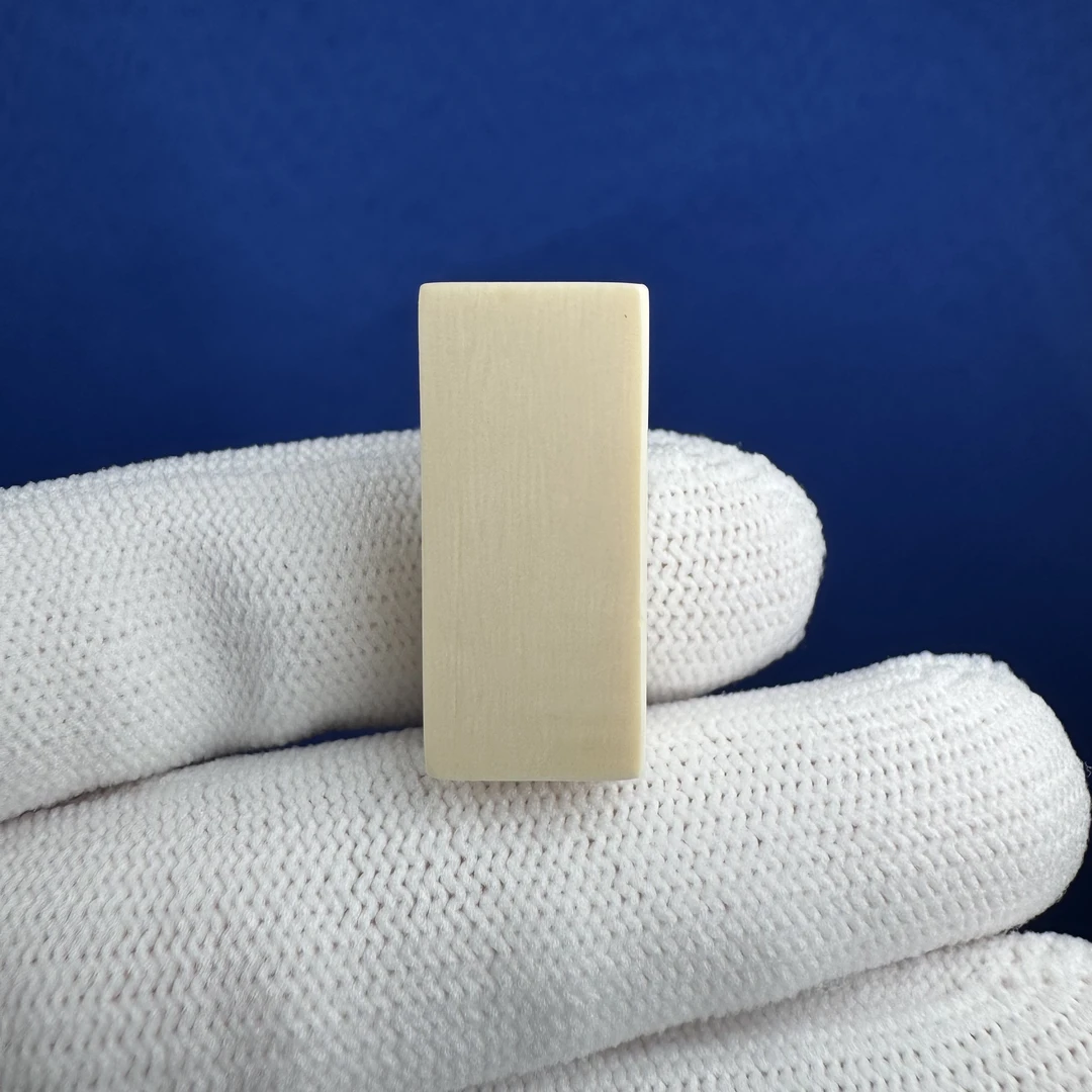 G2619天然猛犸一字三通11.5*25mm一物一图 假一罚十