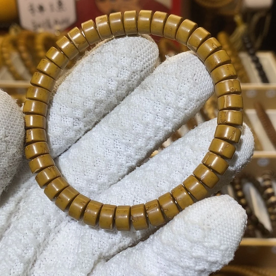 紫金鼠手串纯肉药片 8*5