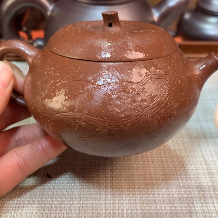 紫砂茶壶宜兴原矿