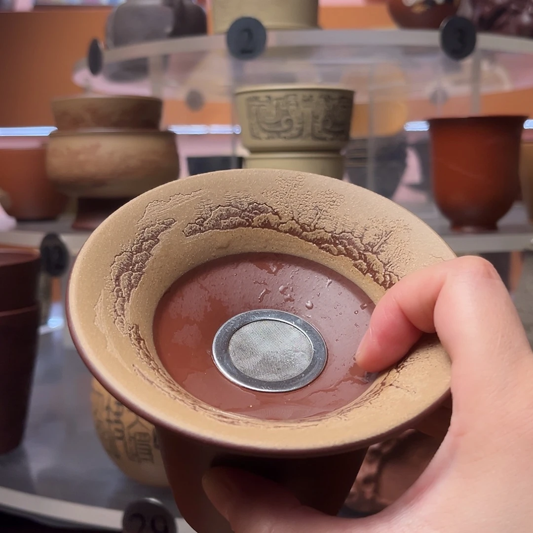 茶杯紫砂手工茶漏