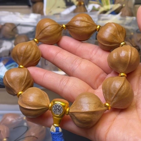 橄榄核手串/手链2.5四花198