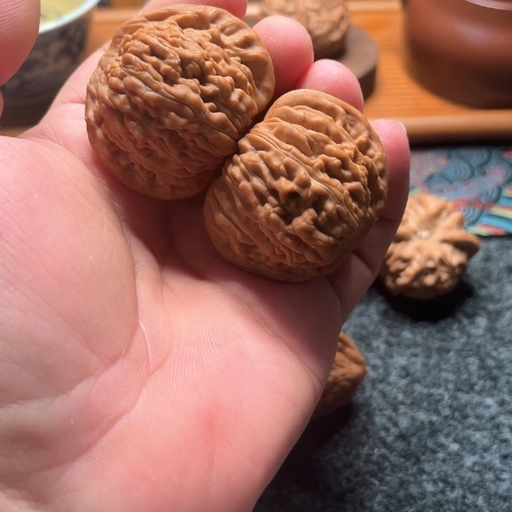 文玩核桃把件毛*楼子