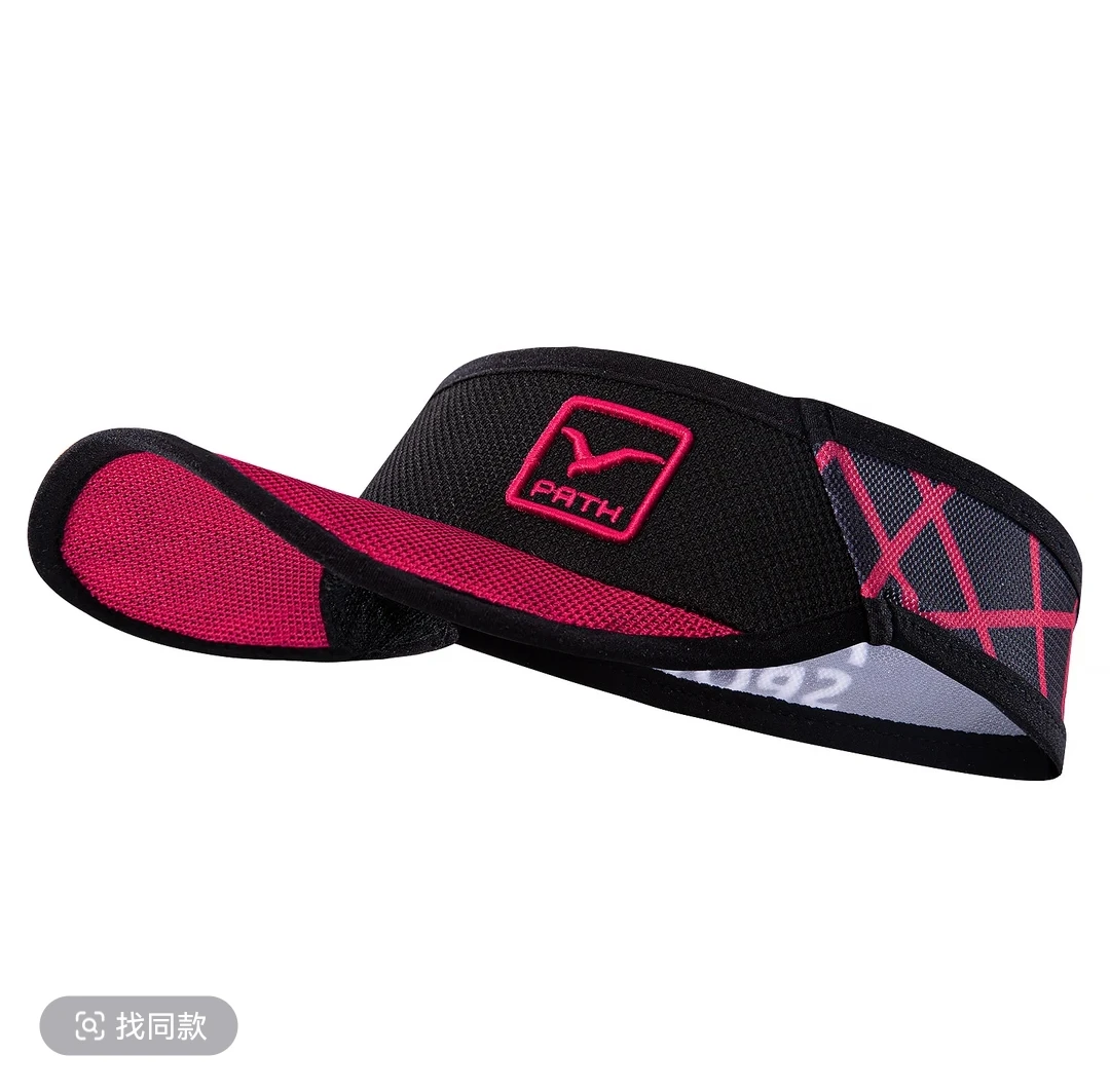 知路鸟专业马拉松户外运动空顶帽吸汗遮