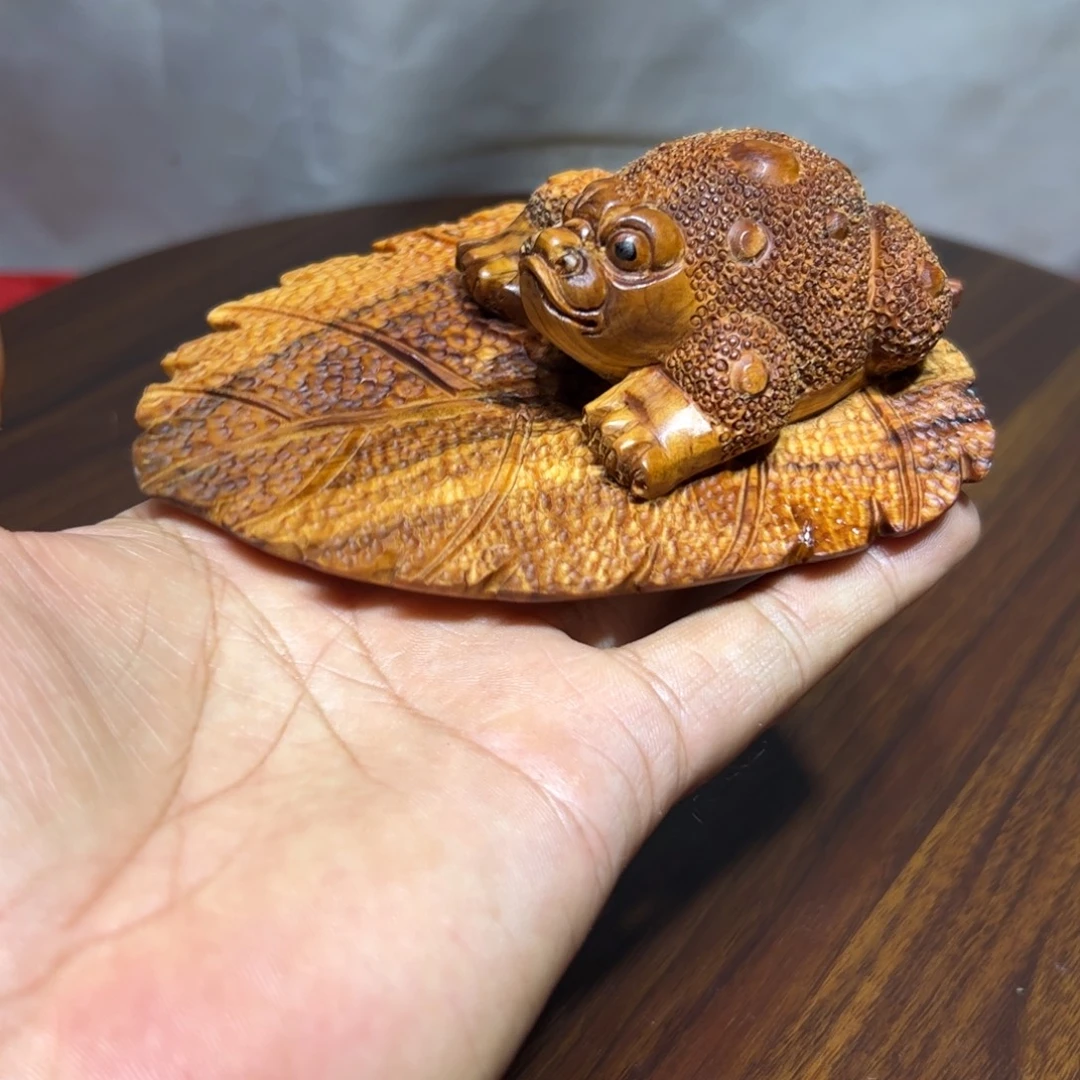 总***眠柏木（崖柏）崖柏手工雕刻呱呱