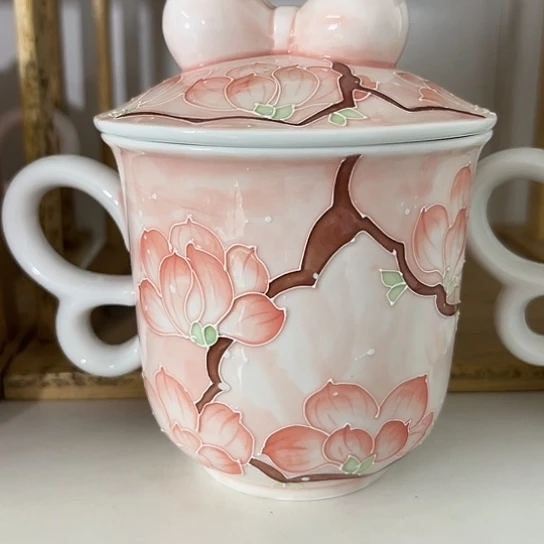 手绘高温釉下彩陶瓷