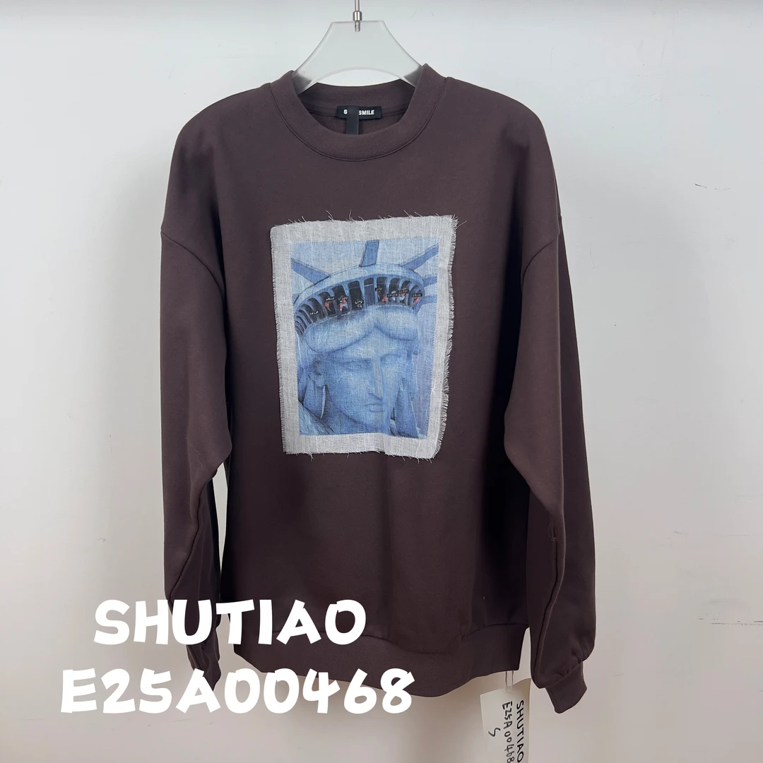 【SHUTIAO】2024秋冬：新款小众设计款卫衣E25A00468