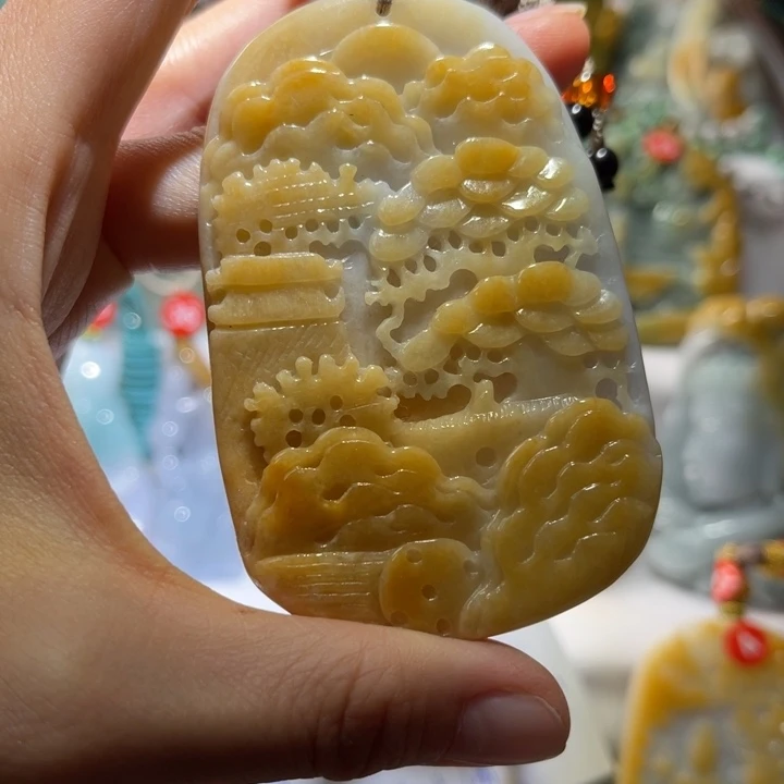 吊坠(不含链)未镶嵌翡翠