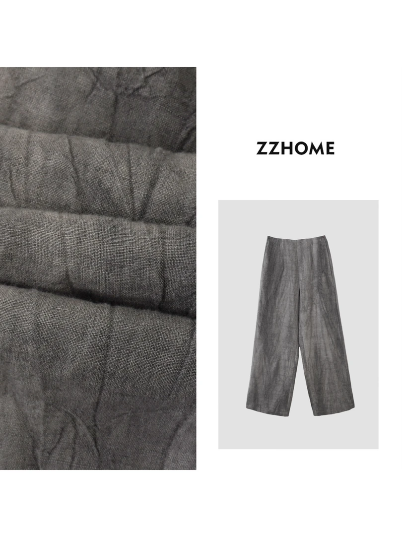 ZOZO HOME ｜纹理之美反序渐变1OO亚麻空气裤q170772p