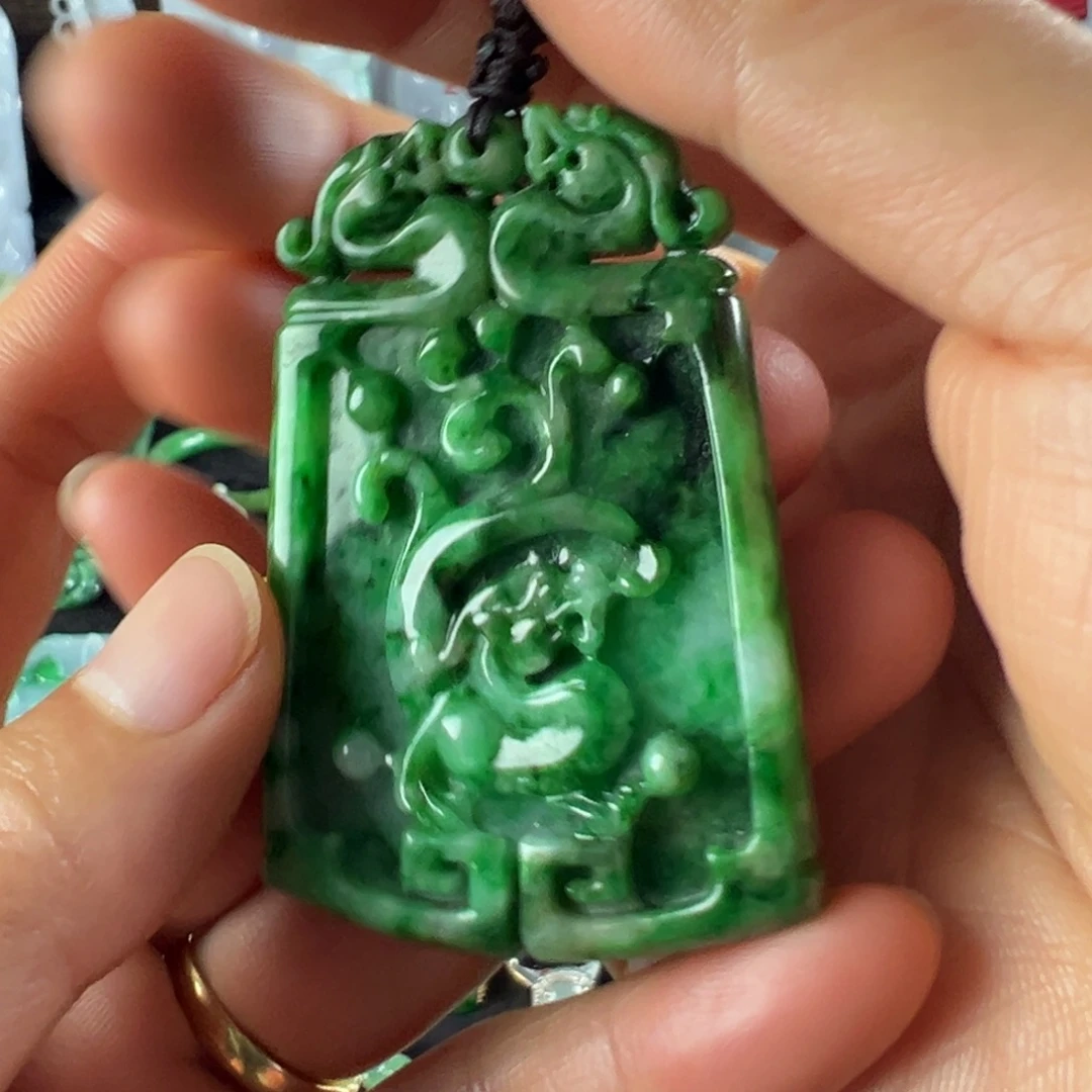 平***.翡翠未镶嵌手镯天然翡翠挂件