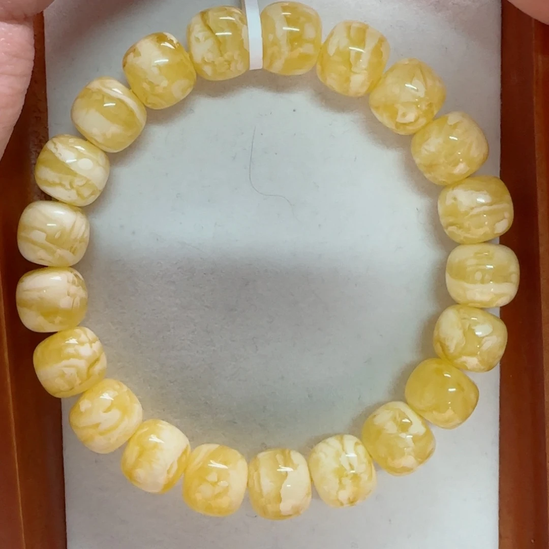 手链琥珀未镶嵌蜜蜡手串