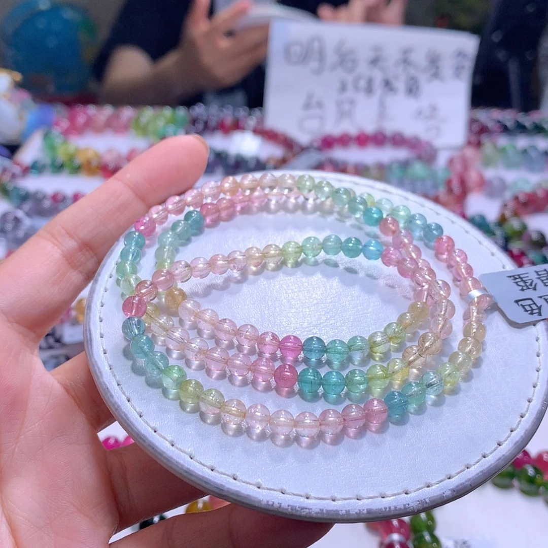 【闪购商品】未镶嵌手串碧玺4.7m