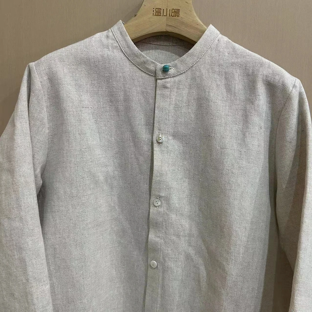 【门店同款】立领衬衫（21710804-玉頩-结缘款）