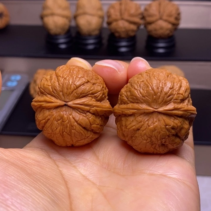 把件文玩核桃金蟒蛇皮球7