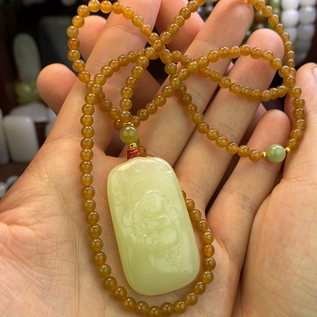 颈饰未镶嵌和田玉