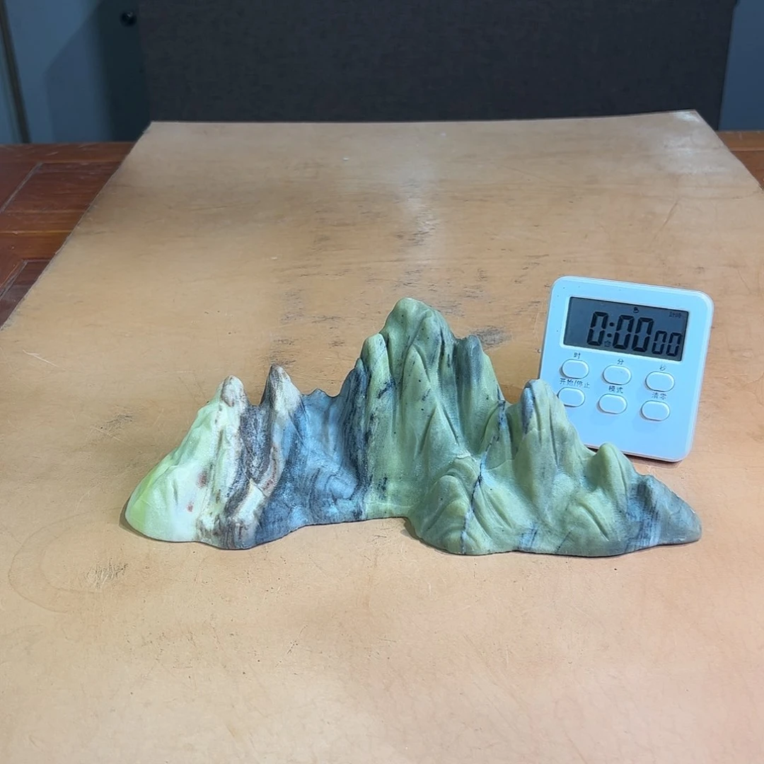 漳****校灵璧奇石博览会摆件