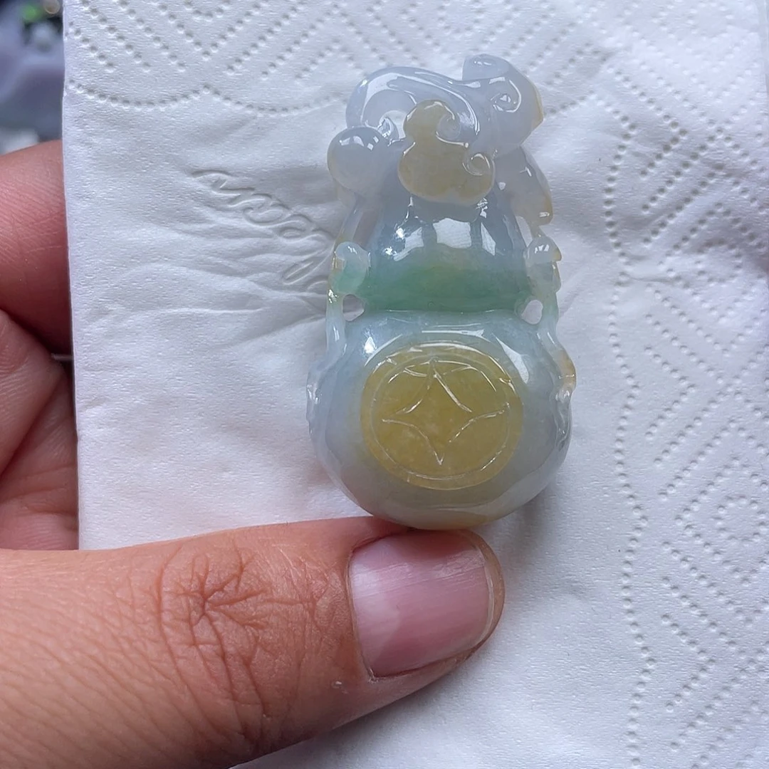 颈饰未镶嵌翡翠翡玉缘翡翠