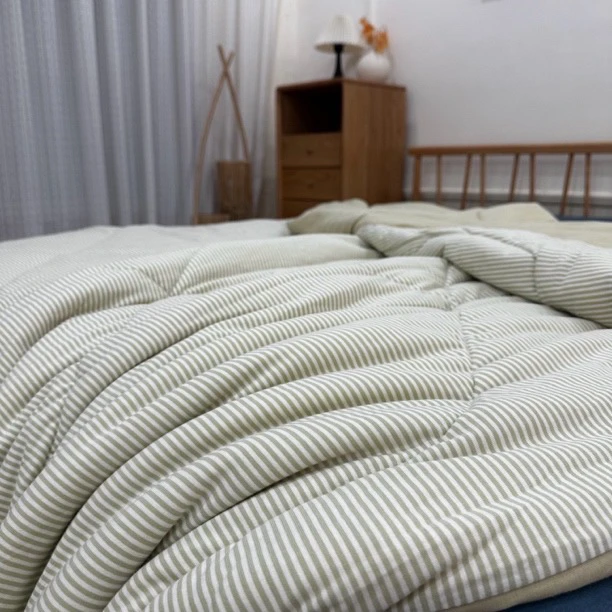 真正原生彩棉～柔软舒适 彩棉四季大豆被 天然无染色