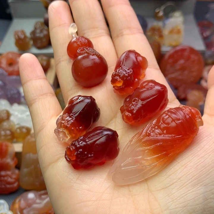 玛瑙/玉髓颈饰未镶嵌?****