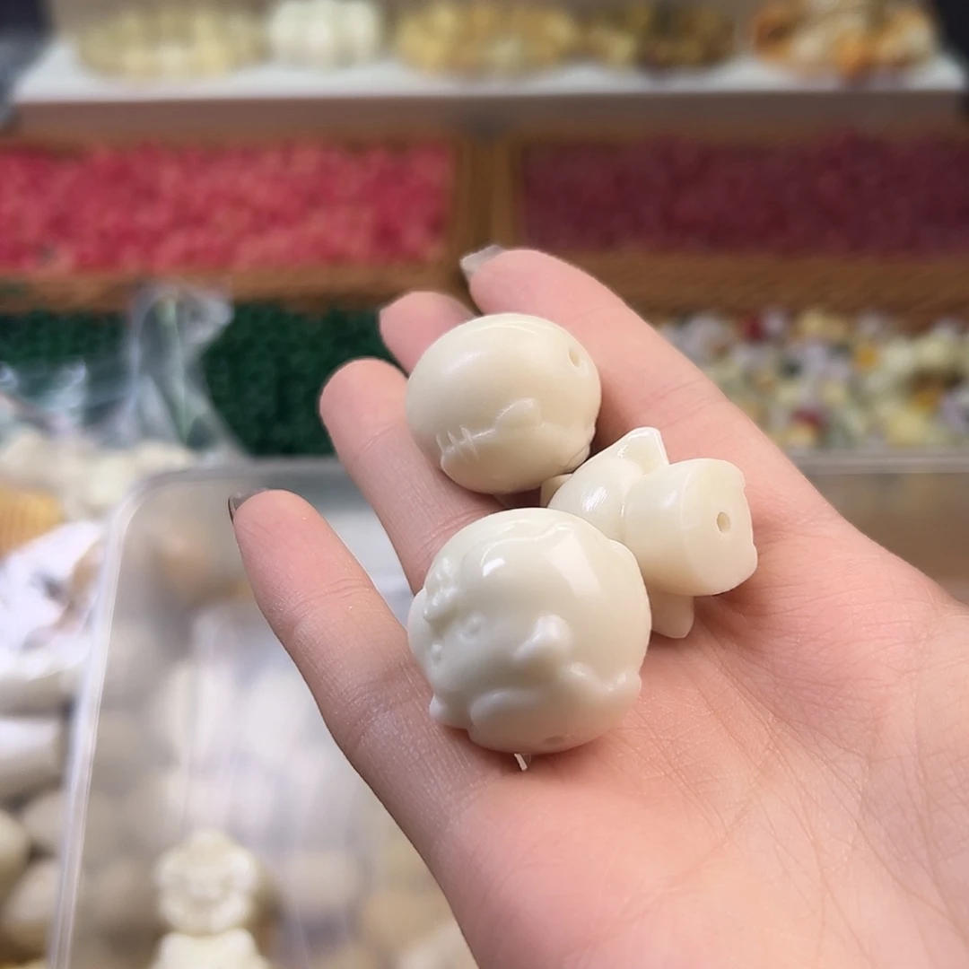 Y****菩提根/象牙果手串瑕疵3颗