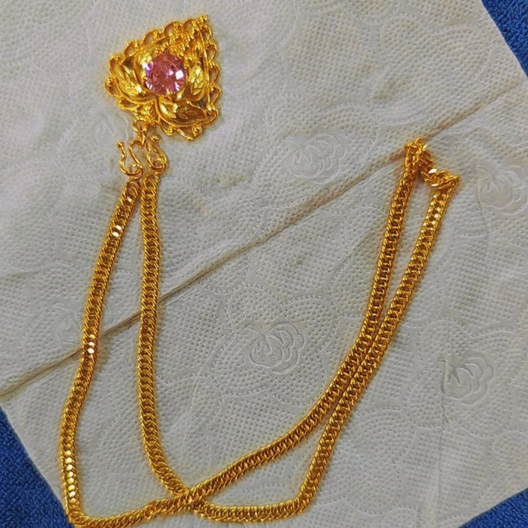 合金项链 链条女首饰复古/宫廷铜合金千金风欧若智性风