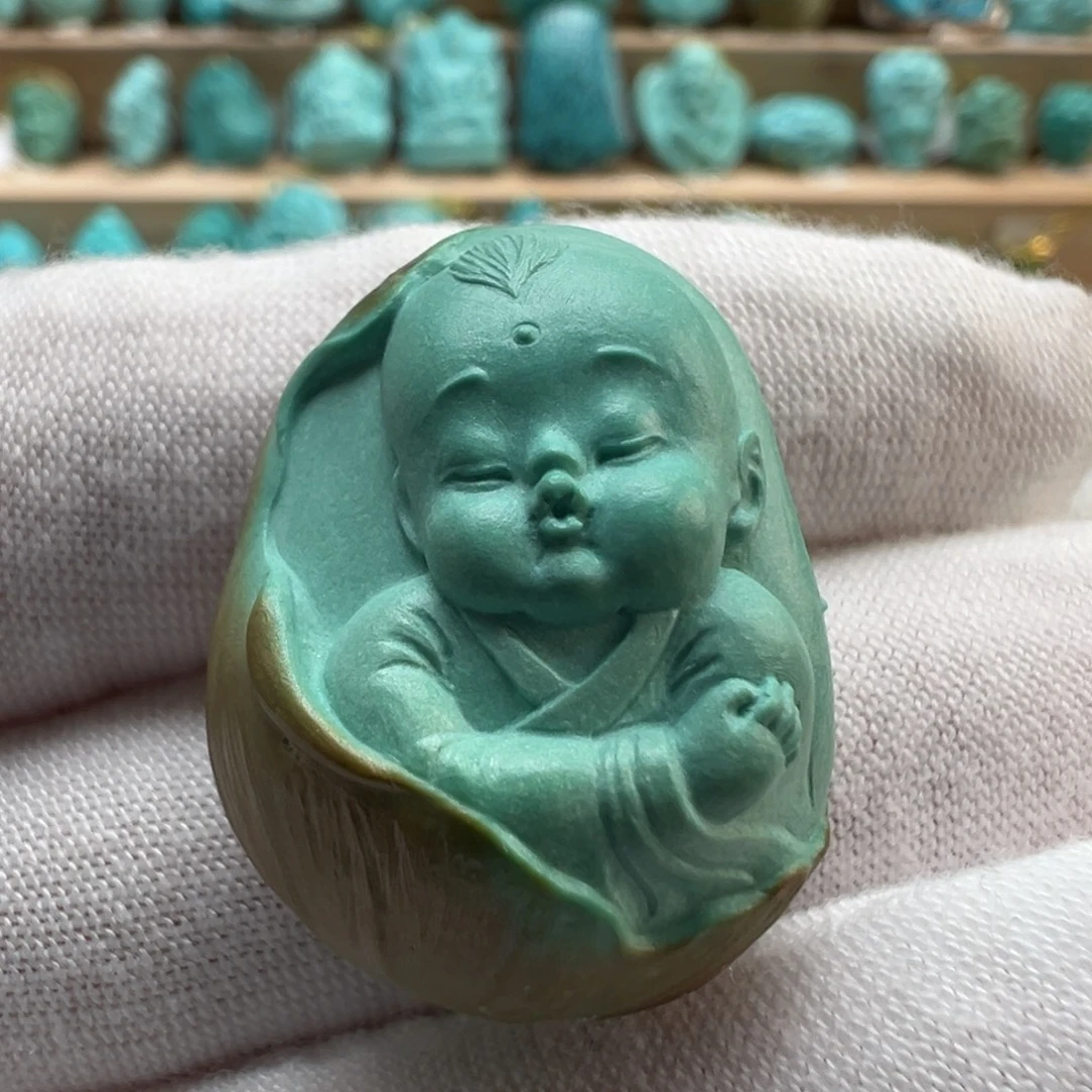 绿松石未镶嵌配饰21*26.8