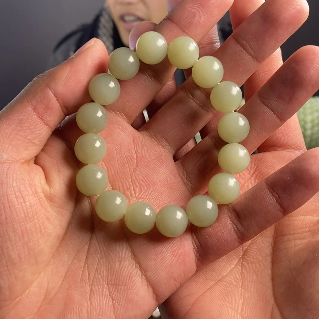 未镶嵌手串和田玉