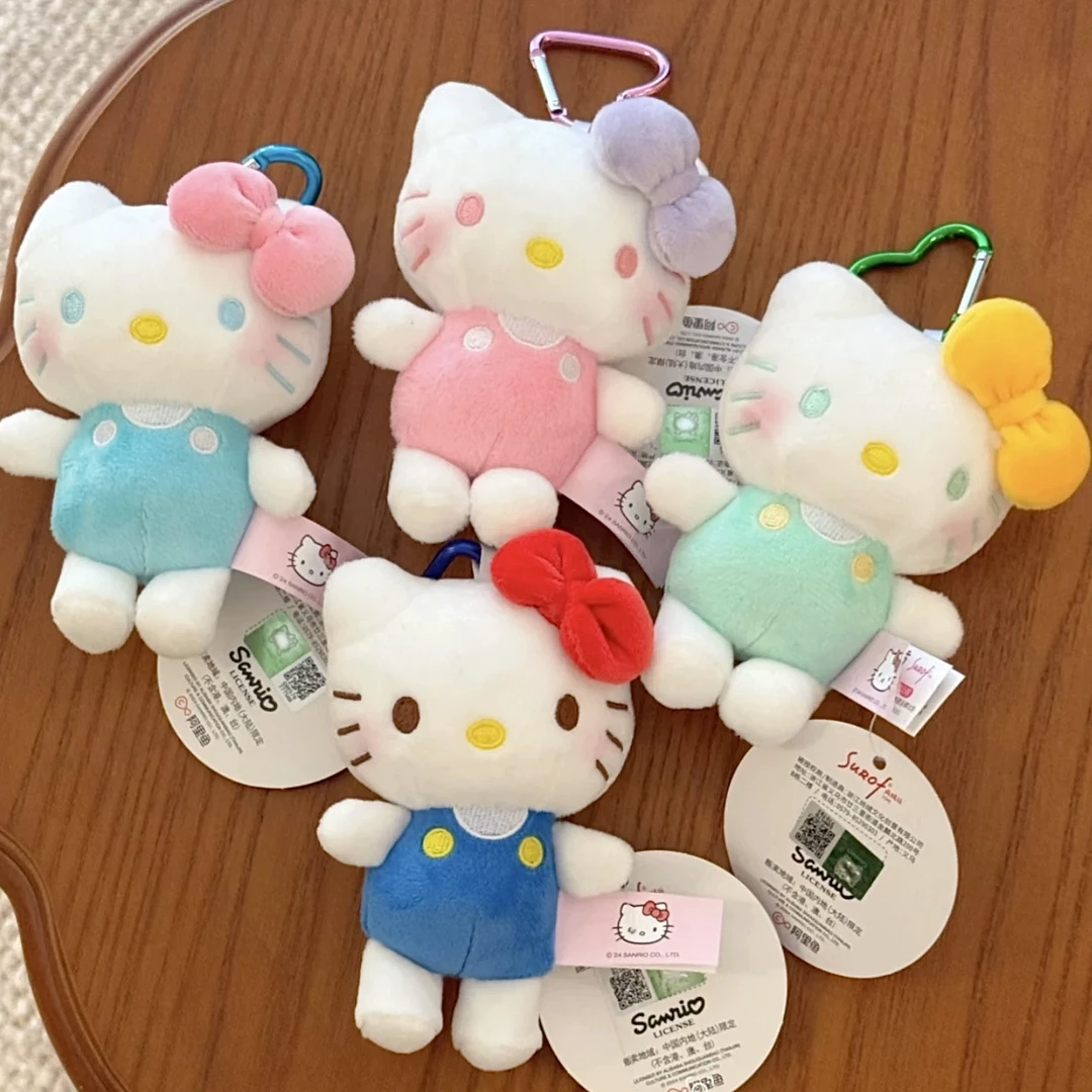 【宝藏库】正版三丽鸥经典站姿四色kitty挂件