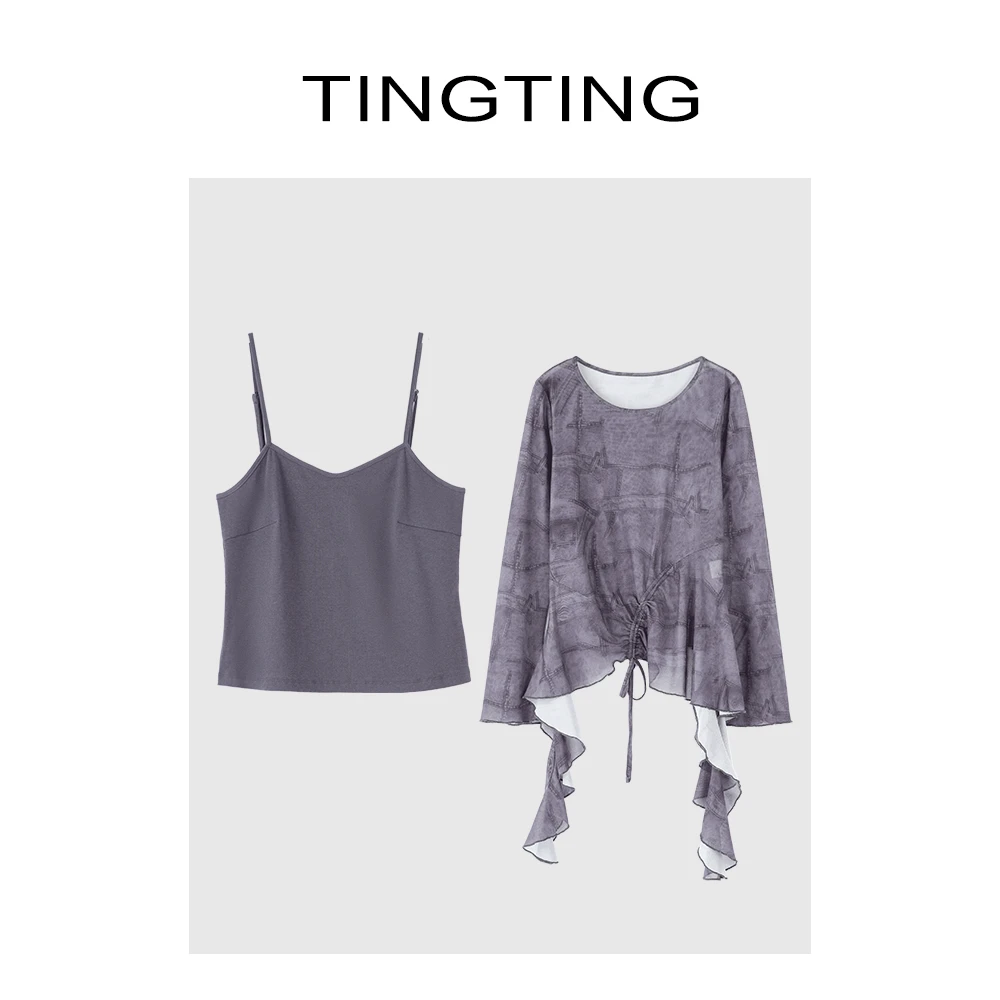 JWT955微胖定制【百搭C位】时尚不规则薄款小众宽松修身上衣T恤