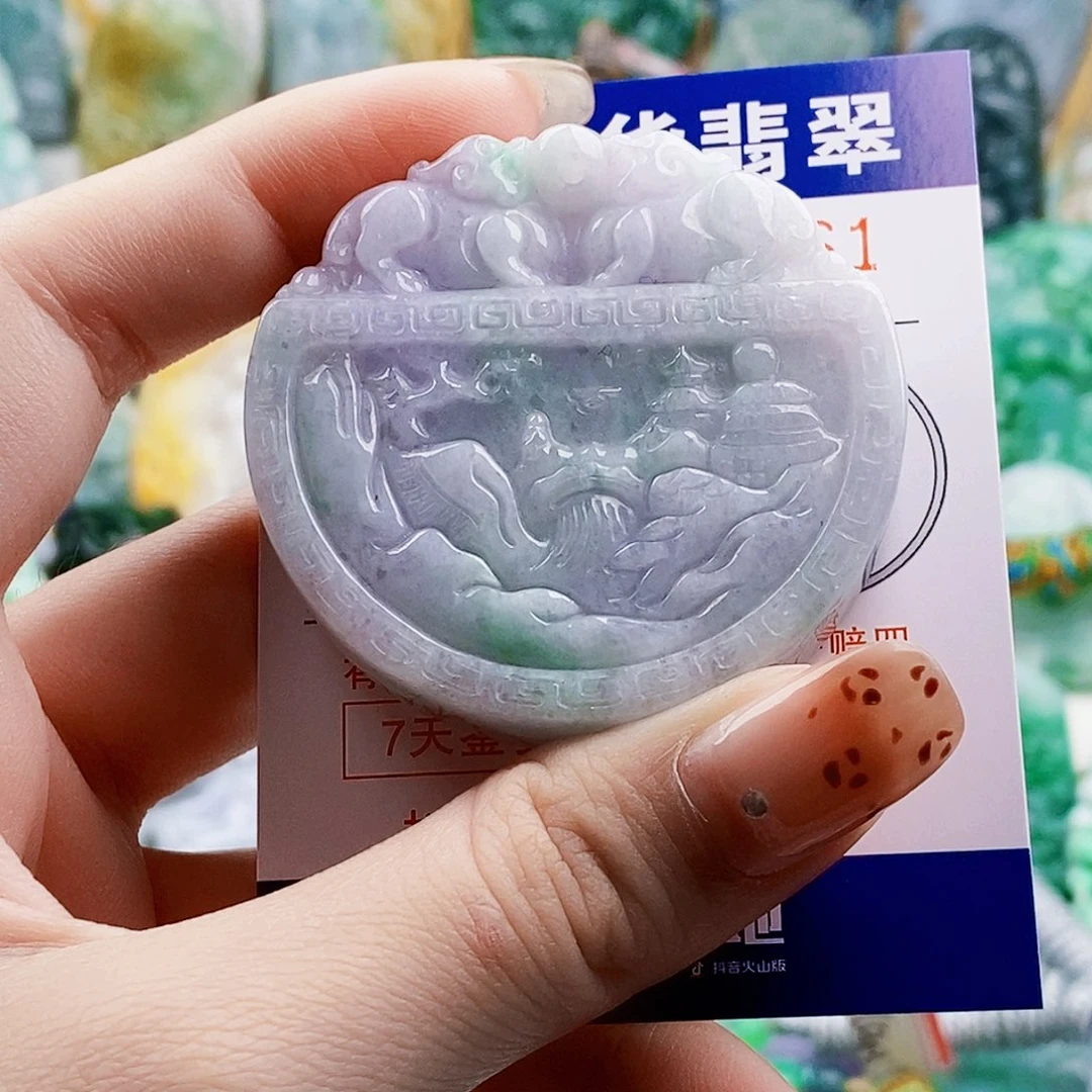 吊坠(不含链)未镶嵌翡翠