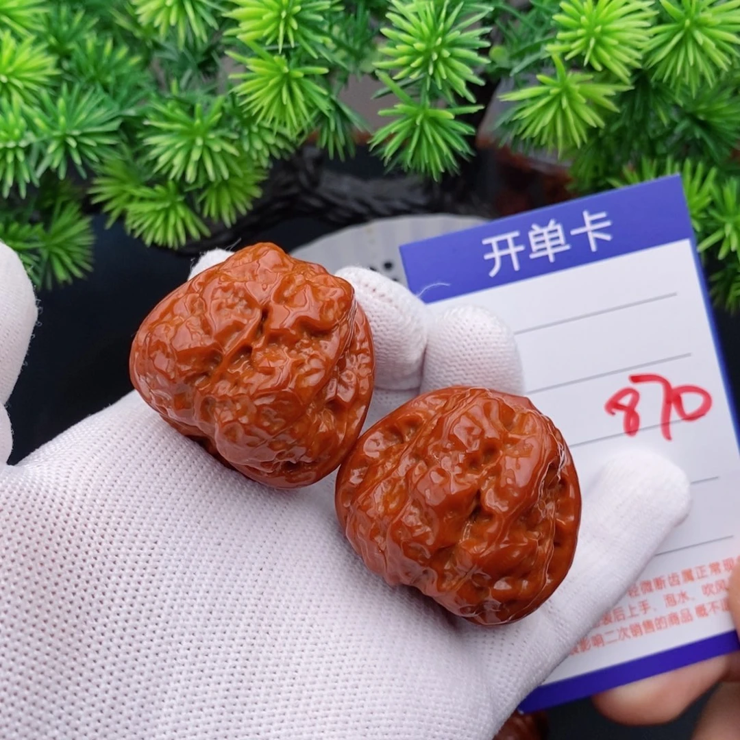 文玩核桃把件38蛤蟆头870