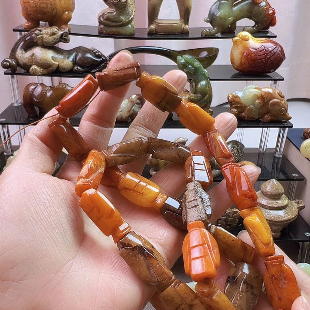 中***正颈饰未镶嵌和田玉